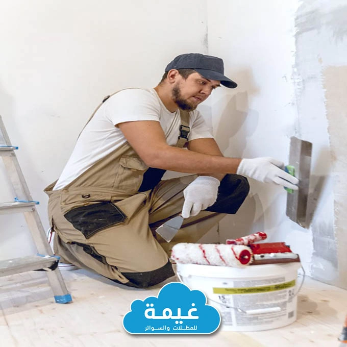 عامل دهان جدة