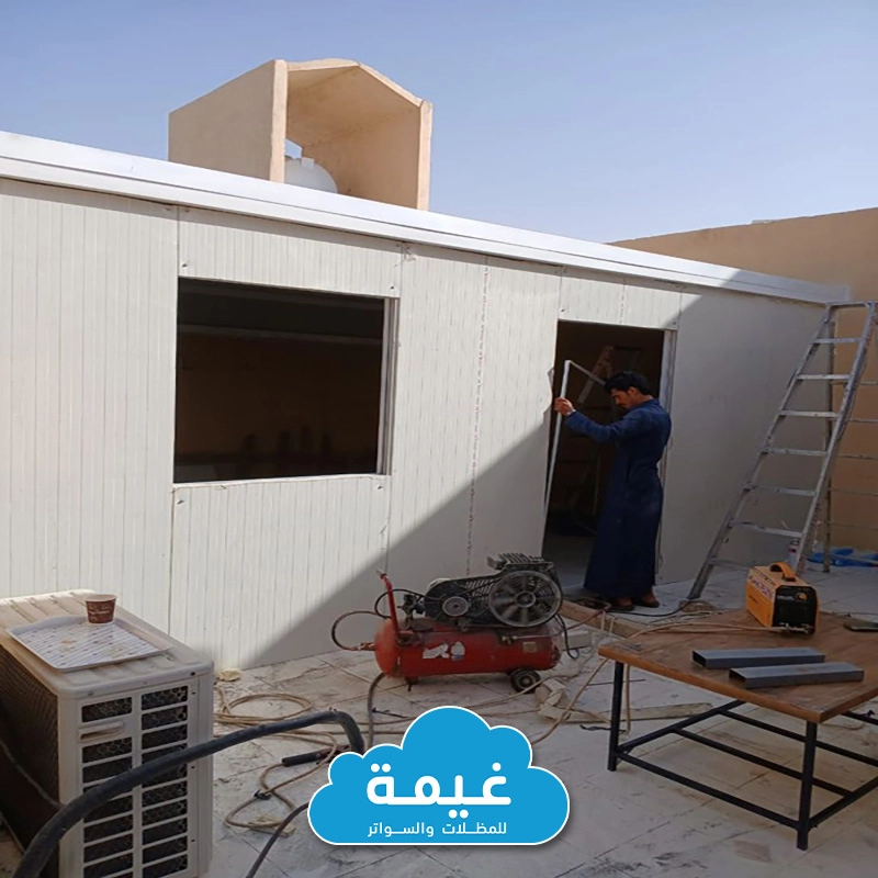 غرفة حارس ساندوتش بانل بجدة