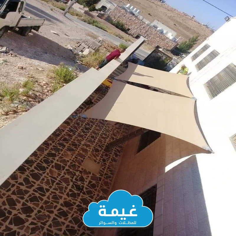 تركيب مظلات شراع جده