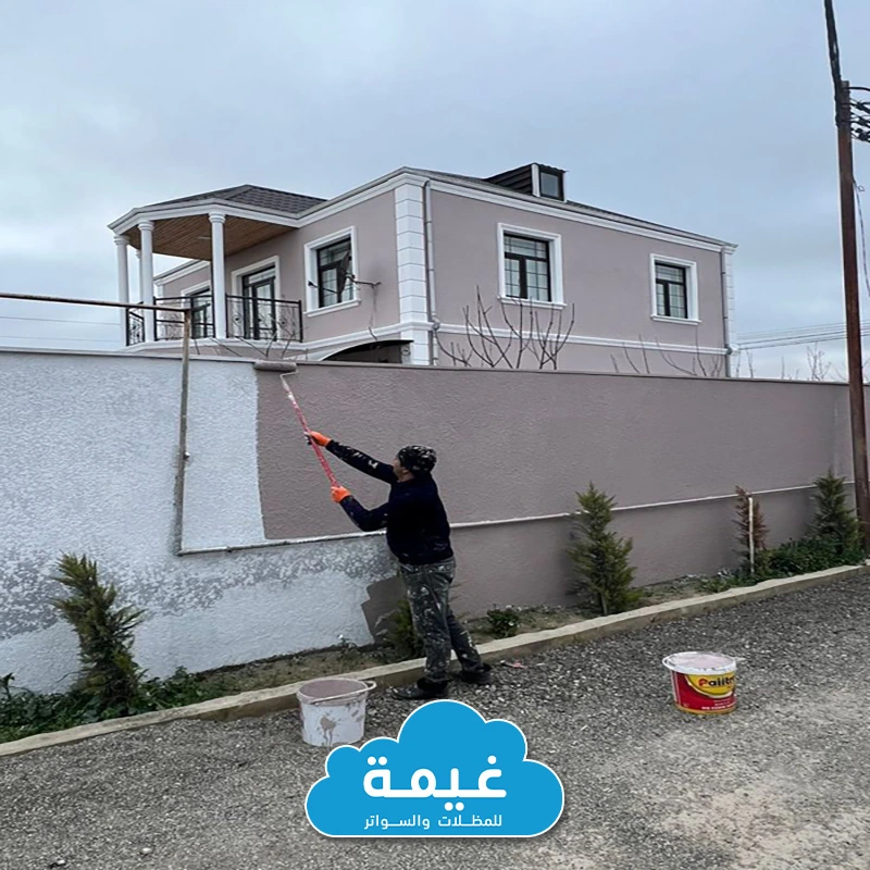 دهان بروفايل للجدران بجدة